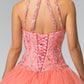 Elizabeth K - GL2348 - Embellished Sleeveless Tulle Quinceanera Dress