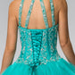 Elizabeth K - GL2348 - Embellished Sleeveless Tulle Quinceanera Dress