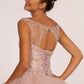 Elizabeth K - GL2517 - Embellished Boat Neck Layered Quinceanera Dress