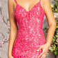 Sequin Illusion Sweetheart Mermaid Women Formal Dress by GLS by Gloria - GL3228 - Special Occasion/Curves