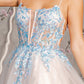 Embroidery Illusion Sweetheart Leg Slit Women Formal Dress by GLS by Gloria - GL3251 - Special Occasion/Curves