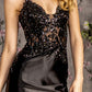 Embroidery Satin Mermaid Women Formal Dress by GLS by Gloria - GL3330 - Special Occasion/Curves