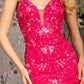 Floral Embroidery Sequin Mermaid Women Formal Dress by GLS by Gloria - GL3333 - Special Occasion/Curves