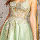 Illusion Sweetheart A-Line Women Formal Dress by GLS by Gloria - GL3377 - Special Occasion/Curves