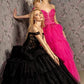 3D Flower Off Shoulder A-Line Women Formal Dress by GLS by Gloria - GL3391 - Special Occasion/Curves