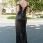 3-D Flower Sequin Mermaid Women Formal Dress by GLS by Gloria - GL3436 - Special Occasion/Curves