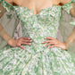 Jewel 3D Butterfly Off The Shoulder Quinceanera Dress by GLS by Gloria - GL3451