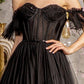 Sequin Sweetheart Neckline Women Formal Dress by GLS by Gloria - GL3453 - Special Occasion/Curves