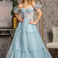 Sequin Sweetheart Neckline Women Formal Dress by GLS by Gloria - GL3453 - Special Occasion/Curves