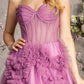Strapless Sheer Bodice Sweetheart Women Formal Dress by GLS by Gloria - GL3455 - Special Occasion/Curves