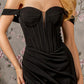 Illusion Sweetheart Mermaid Women Formal Dress by GLS by Gloria - GL3456 - Special Occasion/Curves
