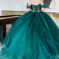 Embellished Glittet Sweetheart Neckline Quinceanera Dress by GLS by Gloria - GL3502