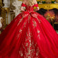 Off-Shoulder Sweetheart Neckline Quinceanera Dress by Elizabeth K - GL3631