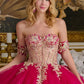 Off Shoulder Sweetheart Neckline Quinceanera Dress by Elizabeth K - GL3641
