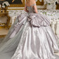Embroidery V-Neckline Straps Quinceanera Dress by Elizabeth K - GL3652