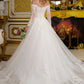 Embroidery Long Sleeve A-Line Wedding Gown GLS by Gloria - GL3653
