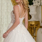 Beads Sweetheart Neckline Tulle Wedding Gown GLS by Gloria - GL3660
