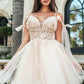 Elizabeth K - GS3513 - 3D Flower Sweetheart A-Line Cocktail Dress - Short