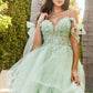 Elizabeth K - GS3513 - 3D Flower Sweetheart A-Line Cocktail Dress - Short