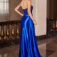 Sequin One Shoulder Neckline Gown By Ladivine J887 - Women Evening Formal Gown - Special Occasion