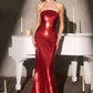 Fitted Strapless Sheath Gown By Ladivine J910 - Women Evening Formal Gown - Special Occasion