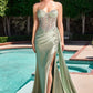 Strapless Sweetheart Neckline Gown By Ladivine KV1131 - Women Evening Formal Gown - Special Occasion