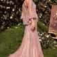Fit & Flare Sweetheart Illusion Neckline Formal Evening Gown by Andrea & Leo Couture - MA105 - Special Occasion/Curves