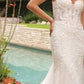 Lace Sweetheart Neckline Mermaid Bridal Gown by Ladivine CDS432W