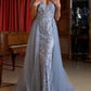 Embellished Off The Shoulder Sequin Gown by Cinderella Divine SF009 - Special Occasion/Curves