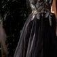 Tulle A-Line Tea Length Formal Evening Gown by Andrea & Leo Couture - A1227 - Special Occasion/Curves