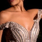 Off The Shoulder Mermaid Formal Evening Gown by Andrea & Leo Couture - A1257 - Special Occasion/Curves