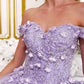 Off The Shoulder Sweetheart Neckline Quinceanera Ball Gown By Ladivine 15717