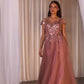 Illusion Higher Neckline Formal Evening Gown by Andrea & Leo Couture - A1350 - Special Occasion/Curves