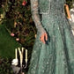 Strapless Embroidered A-Line Formal Evening Gown by Andrea & Leo Couture - MA104 - Special Occasion/Curves