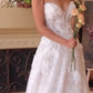 Strapless Sweetheart Neckline A-Line Bridal Gown by Andrea and Leo WL034