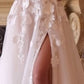 Strapless Layered Tulle A-Line Bridal Gown by Andrea and Leo WL017