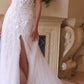 Lace & Tulle Halter Neckline Bridal Gown by Andrea & Leo Couture WL035 - Special Occasion