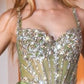 Embellished Sweetheart Neckline Gown By Ladivine CD757 - Women Evening Formal Gown - Special Occasion