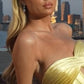 Strapless Sweetheart Keyhole Neckline Gown by Cinderella Divine CD0103 - Special Occasion/Curves