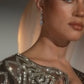Crystal Floral V-Neckline Mermaid Gown By Ladivine J881 - Women Evening Formal Gown - Special Occasion/Curves
