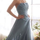 Strapless Straight Across Bodice A-Line Gown by Andrea and Leo A1439 - Special Occasion