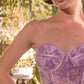 Sweetheart Neckline A-Line Gown by Andrea and Leo A1381 - Special Occasion