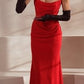 Chiffon Scoop Neckline Gown By Amoris T702 - Women Evening Formal Gown - Special Occasion