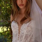 Fit and Flare Strapless Bridal Gown by Andrea & Leo Couture WL062