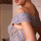 Off The Shoulder Sweetheart Gown By Ladivine CD693 - Women Evening Formal Gown - Special Occasion