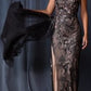 Fitted Illusion Neckline Gown by Andrea and Leo A1489 - Special Occasion/Curves