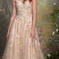 Square Neckline A-Line Gown by Andrea and Leo A1480 - Special Occasion