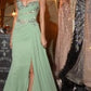 Embellished Bodice Sweetheart Neck Gown By Ladivine KV1143 - Women Evening Formal Gown - Special Occasion