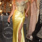 Off Shoulder Neckline Mermaid Gown By Ladivine KV1144 - Women Evening Formal Gown - Special Occasion