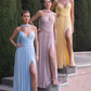 Strapless Sweetheart A-Line Gown By Ladivine CD410 - Women Evening Formal Gown - Special Occasion/Curves